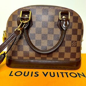 Louis Vuitton Damier Ebene Alma BB